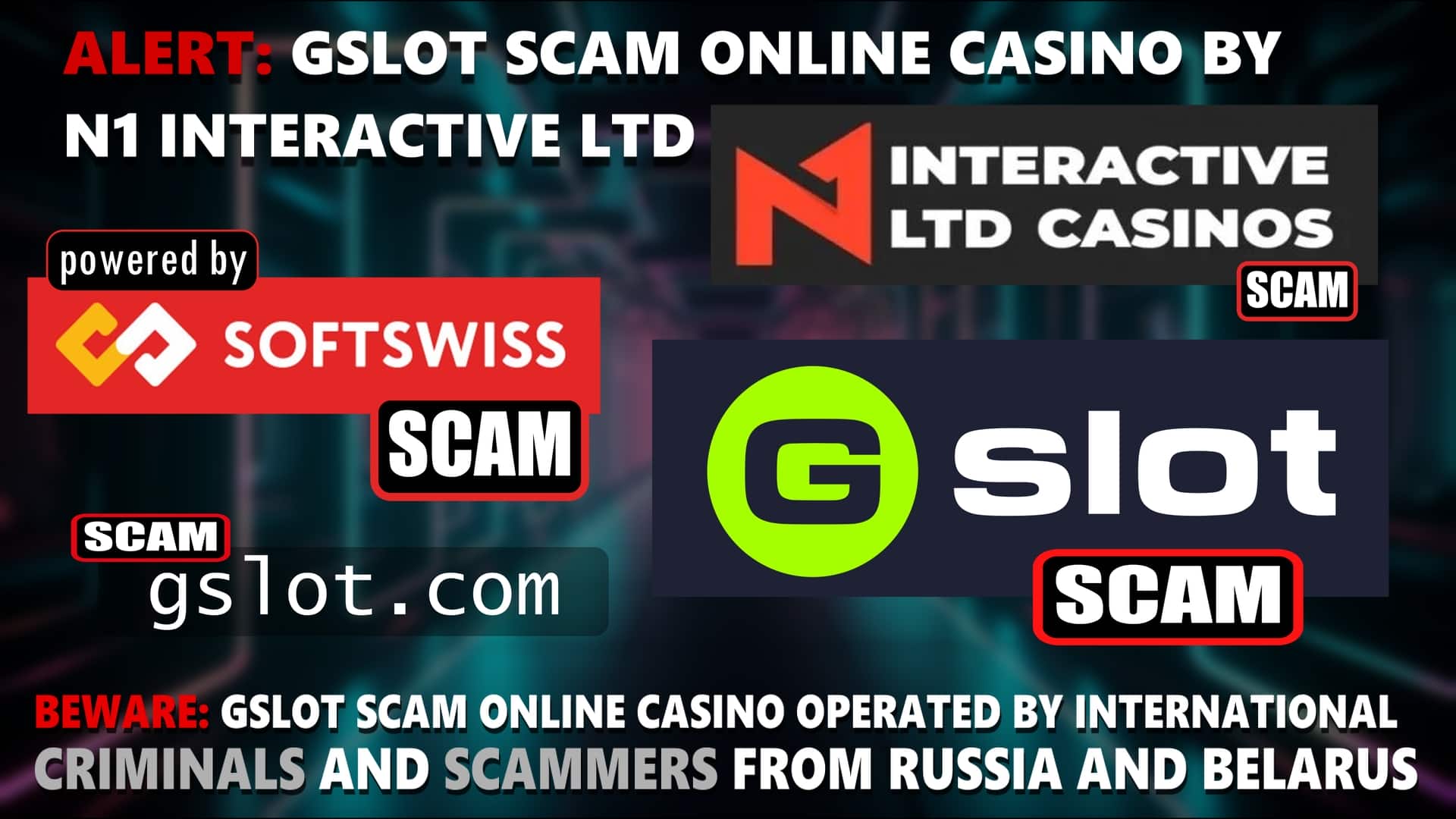 Gslot - softswiss scam - Casino by Softswiss