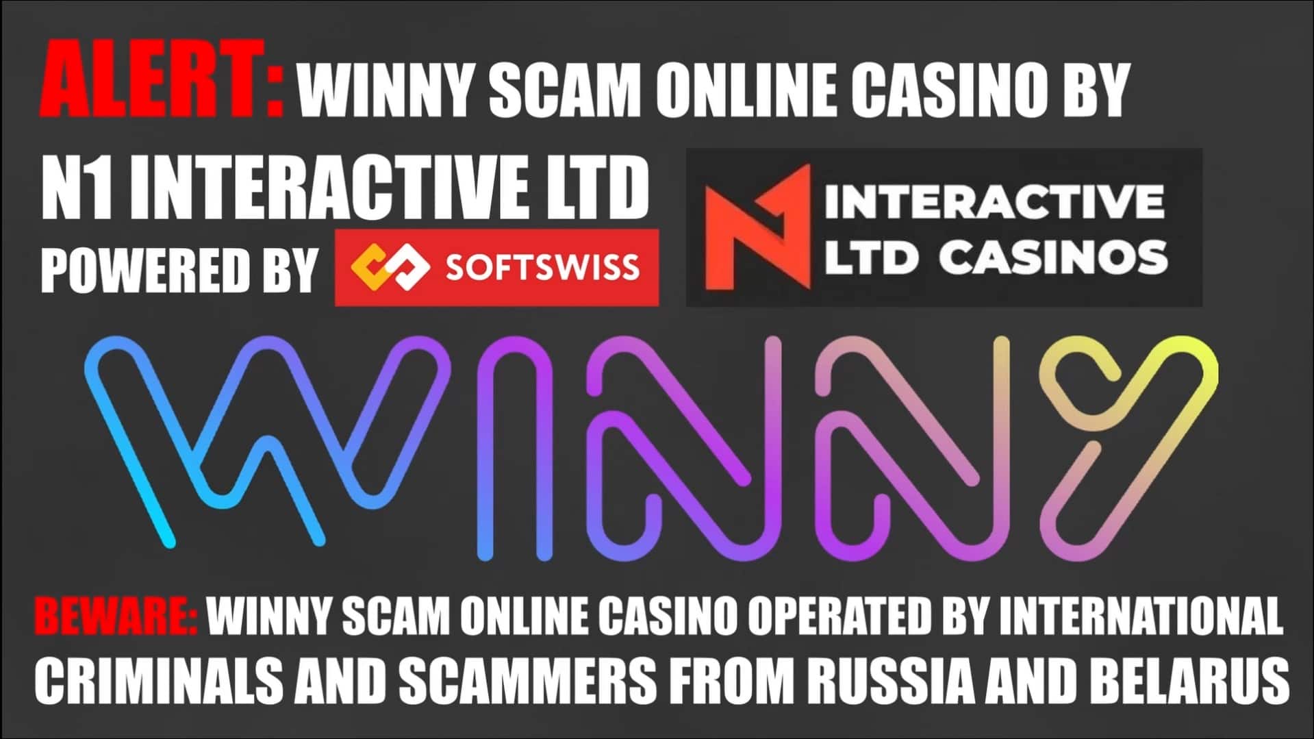 Winny - softswiss scam - Casino by Softswiss